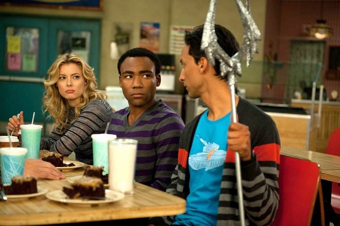 Community - Alternative History of the German Invasion - Photos - Gillian Jacobs, Donald Glover, Danny Pudi