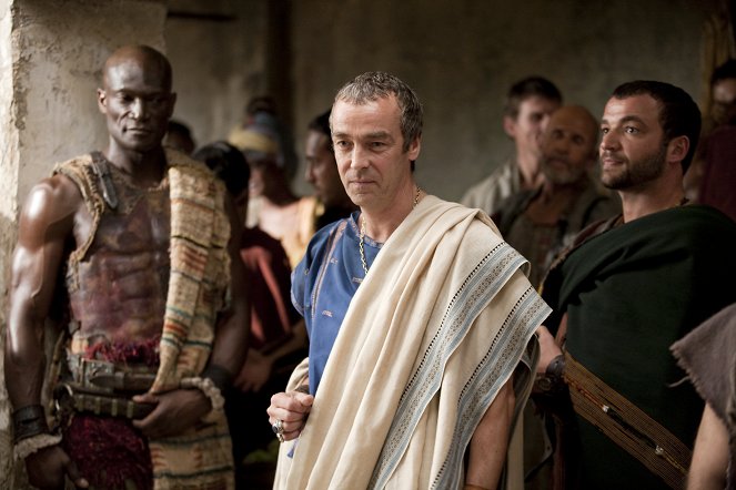 Spartacus - Sangre y arena - Mark of the Brotherhood - De la película - Peter Mensah, John Hannah, Nick E. Tarabay