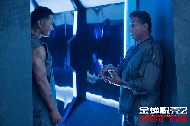 Escape Plan 2 - Mainoskuvat - Xiaoming Huang, Sylvester Stallone