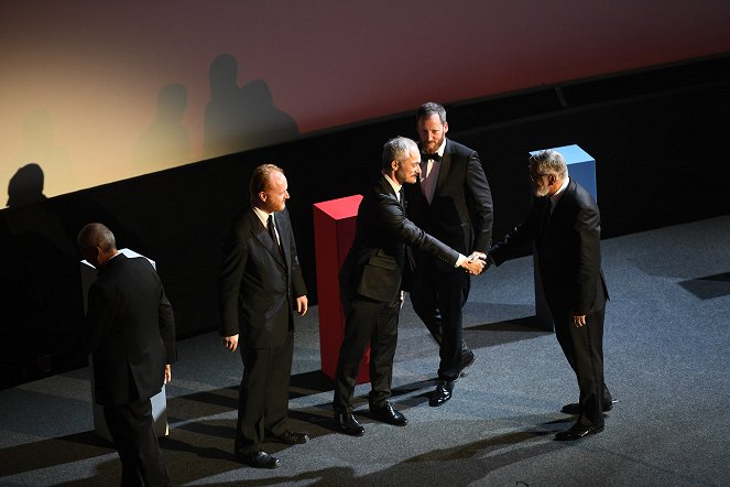 Slavnostní zakončení MFF Karlovy Vary 2018 - Filmfotos - Petr Lintimer, Karel Och, Kryštof Mucha, Jiří Bartoška