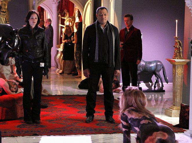 CSI: A helyszínelők - Season 11 - Póráz nélkül - Filmfotók - Jorja Fox, Laurence Fishburne, Tony Curran
