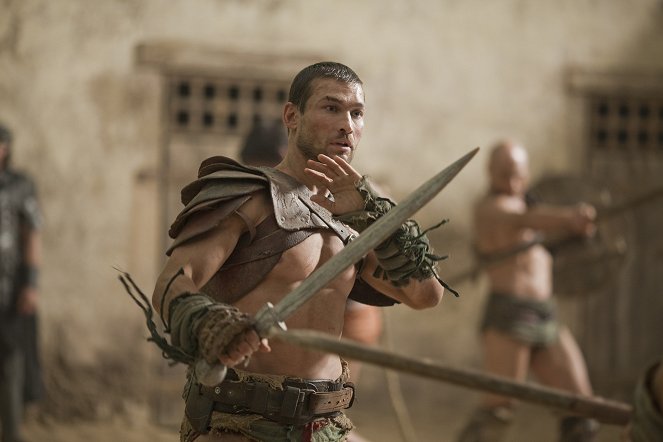 Spartacus - Blood and Sand - Party Favors - Van film - Andy Whitfield