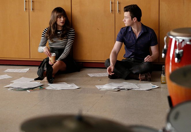 Glee - Les Combinaisons dangereuses - Film - Lea Michele, Chris Colfer