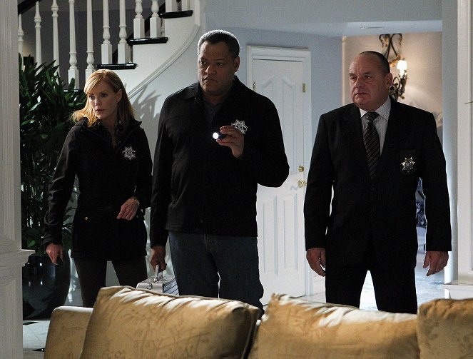 CSI: A helyszínelők - A menyasszony apja - Filmfotók - Marg Helgenberger, Laurence Fishburne, Paul Guilfoyle