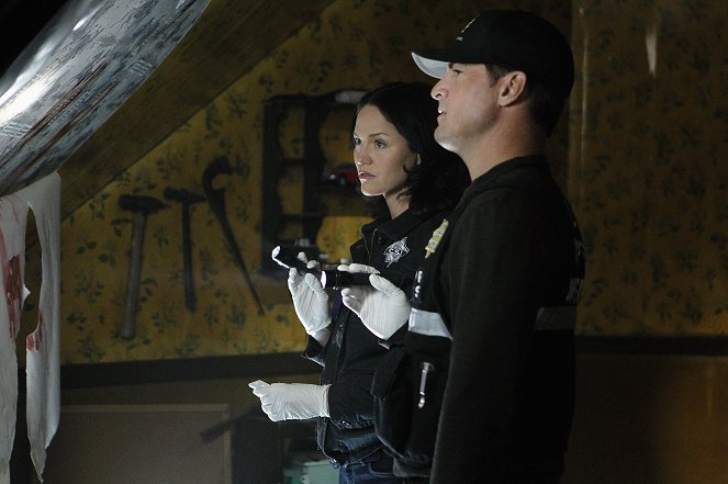 CSI: Crime Scene Investigation - En un lugar muy oscuro - De la película - Jorja Fox, George Eads