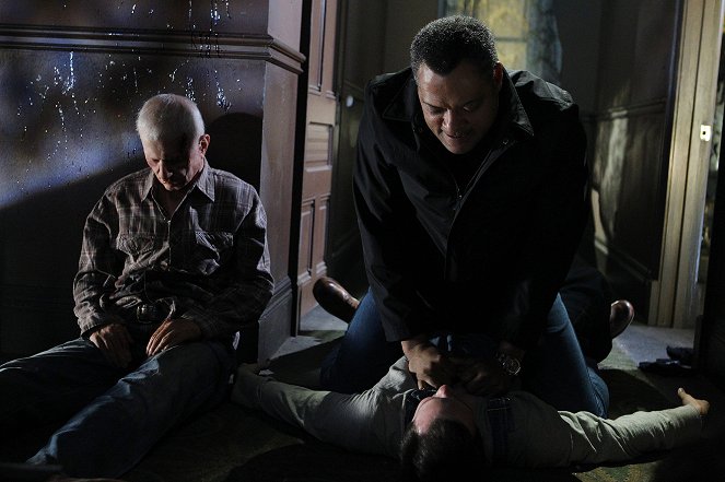 CSI: Crime Scene Investigation - In a Dark, Dark House - Photos - Raymond J. Barry, Laurence Fishburne