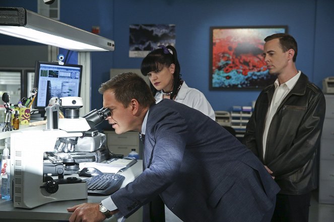 NCIS: Naval Criminal Investigative Service - Season 13 - Das Sherlock-Konsortium - Filmfotos - Michael Weatherly, Pauley Perrette, Sean Murray