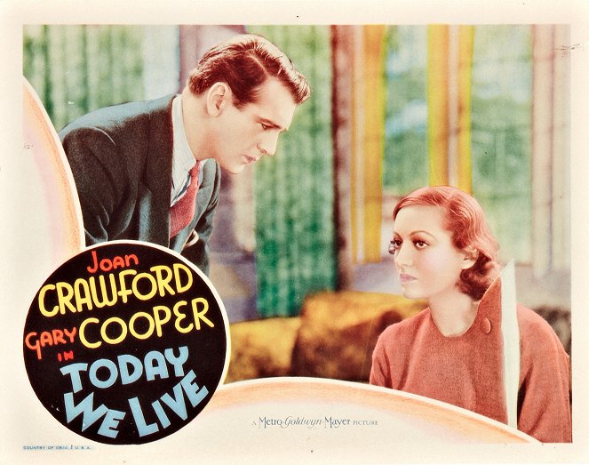 Today We Live - Lobby Cards