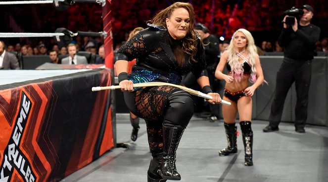 WWE Extreme Rules - Photos - Savelina Fanene, Lexi Kaufman