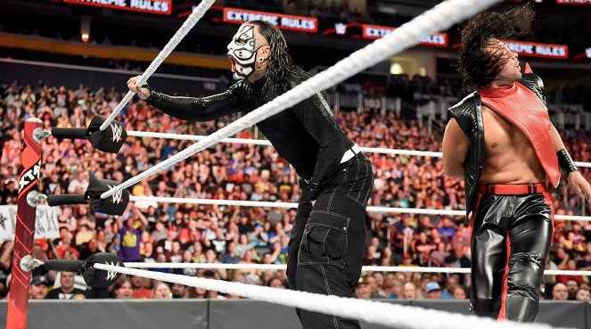 WWE Extreme Rules - Filmfotos - Jeff Hardy, Shinsuke Nakamura