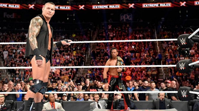 WWE Extreme Rules - De la película - Randy Orton, Shinsuke Nakamura