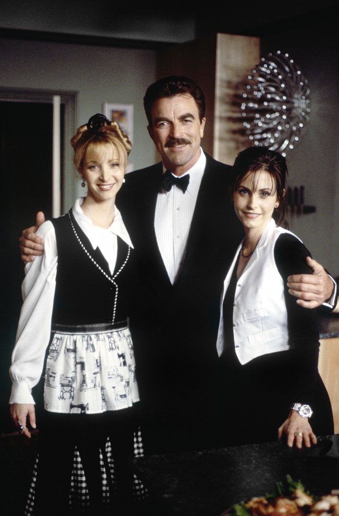 Friends - The One Where Ross and Rachel... You Know - Promokuvat - Lisa Kudrow, Tom Selleck, Courteney Cox