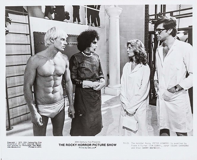 Rocky Horror Picture Show - Fotosky - Peter Hinwood, Tim Curry, Susan Sarandon, Barry Bostwick