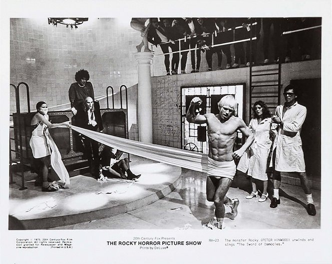 The Rocky Horror Picture Show - Lobby Cards - Nell Campbell, Tim Curry, Richard O'Brien, Peter Hinwood, Susan Sarandon, Barry Bostwick