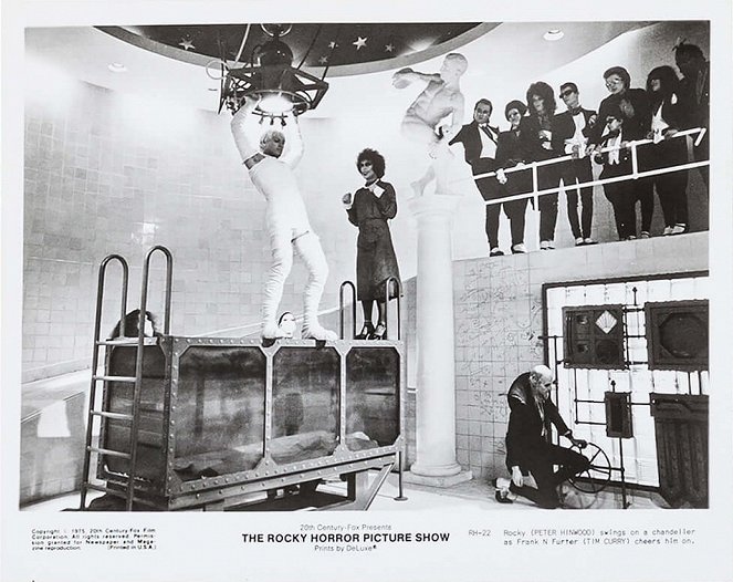 The Rocky Horror Picture Show - Cartes de lobby - Peter Hinwood, Tim Curry, Richard O'Brien