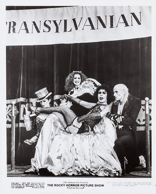 Rocky Horror Picture Show - Vitrinfotók - Nell Campbell, Patricia Quinn, Tim Curry, Richard O'Brien