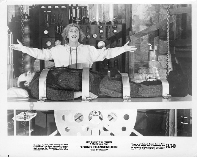 Frankenstein Júnior - Cartões lobby - Peter Boyle, Gene Wilder