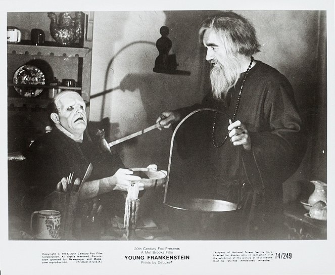 Mladý Frankenstein - Fotosky - Peter Boyle, Gene Hackman