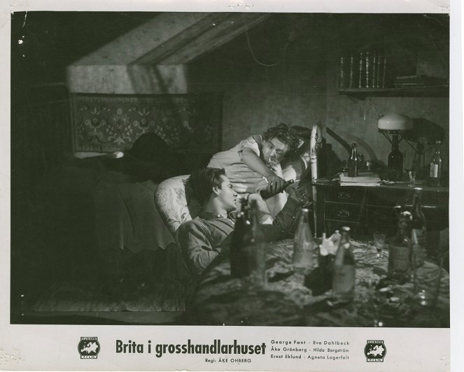 Brita i grosshandlarhuset - Lobby Cards - Bengt Ekerot, George Fant