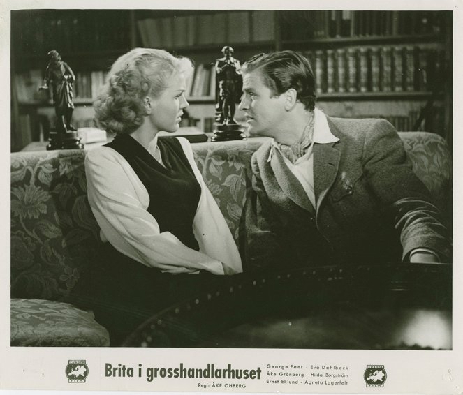 Brita i grosshandlarhuset - Lobby Cards - Eva Dahlbeck, George Fant