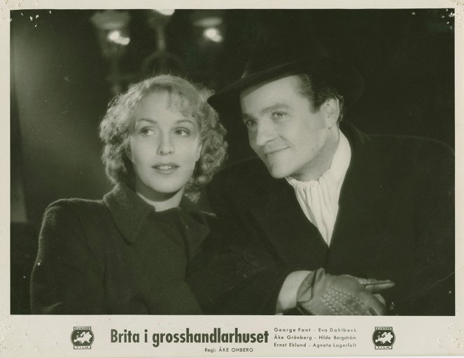 Brita i grosshandlarhuset - Lobby Cards - Eva Dahlbeck, George Fant