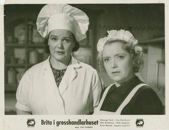 Brita i grosshandlarhuset - Lobby Cards - Astrid Bodin, Carin Swensson