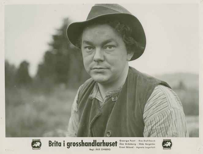 Brita i grosshandlarhuset - Lobby Cards - Åke Grönberg