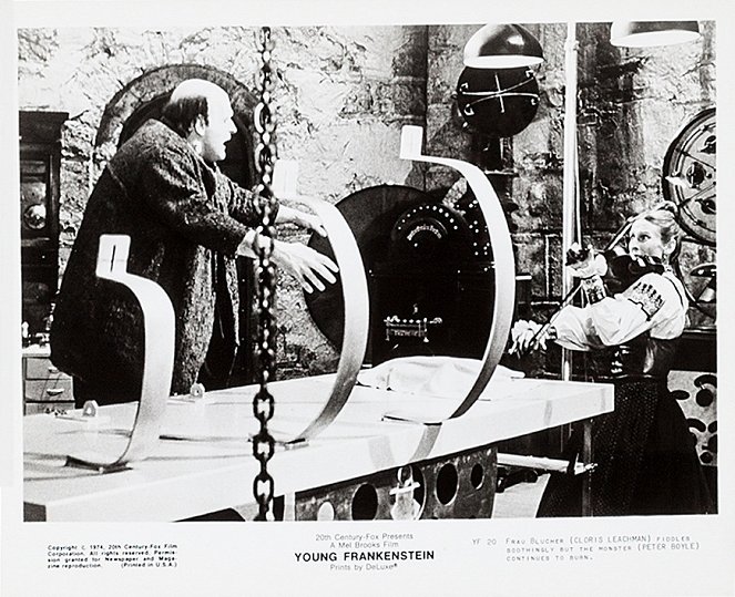 Frankenstein Junior - Cartes de lobby - Peter Boyle, Cloris Leachman