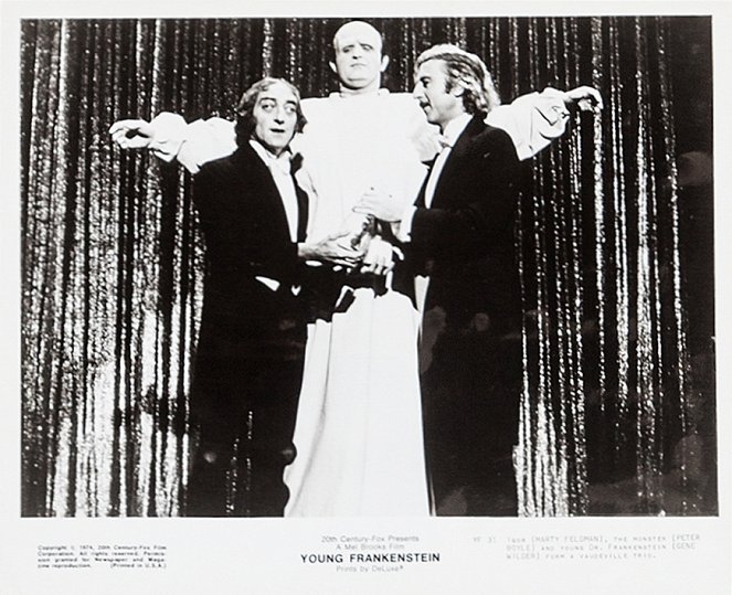 Young Frankenstein - Lobbykaarten - Marty Feldman, Peter Boyle, Gene Wilder