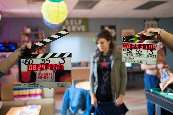 The Night Shift - Season 2 - Shock to the Heart - De filmagens