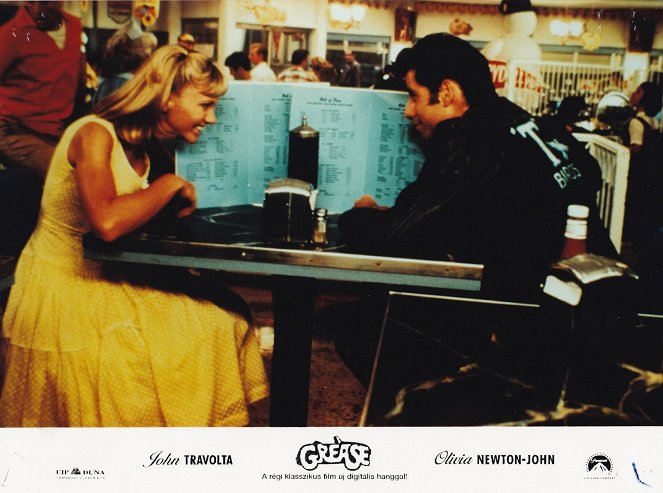 Grease - Cartes de lobby - Olivia Newton-John, John Travolta