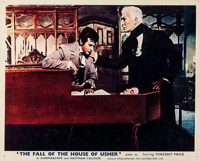 The Fall of the House of Usher - Lobby Cards - Mark Damon, Myrna Fahey, Vincent Price