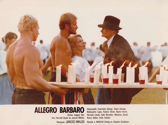 Allegro barbaro - Cartões lobby - György Cserhalmi, Györgyi Tarján