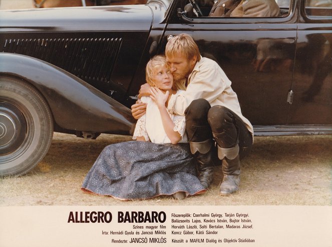 Allegro barbaro - Cartões lobby - Györgyi Tarján, György Cserhalmi