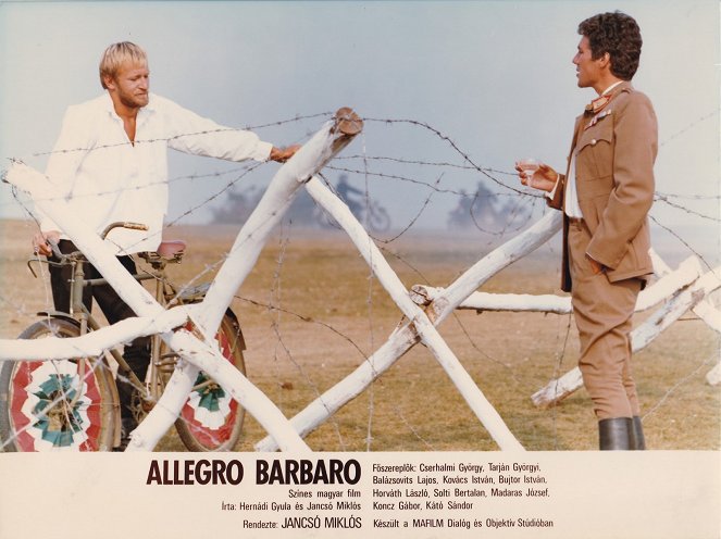 Allegro barbaro - Lobby karty - György Cserhalmi