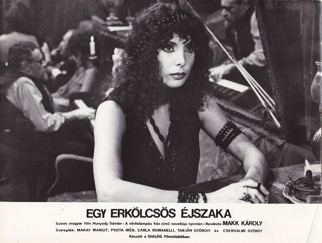 Egy erkölcsös éjszaka - Cartões lobby