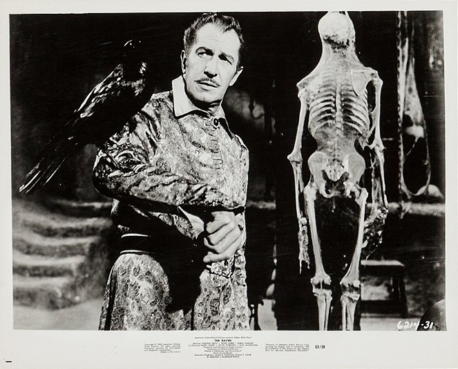 the raven - Lobbykarten - Vincent Price