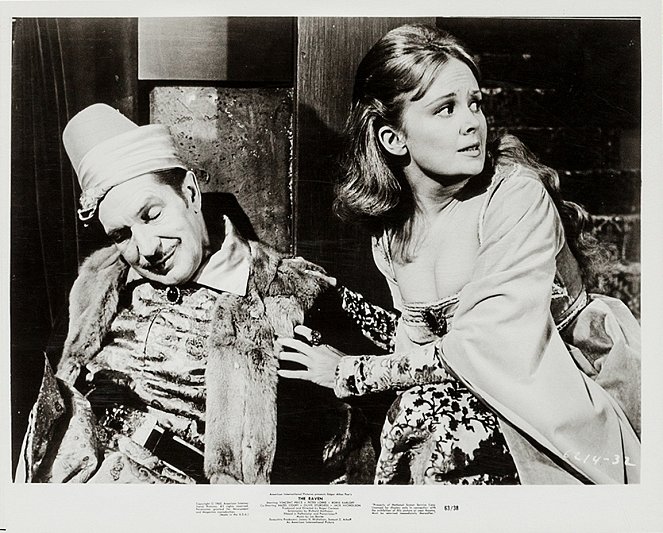 the raven - Lobbykarten - Vincent Price, Olive Sturgess