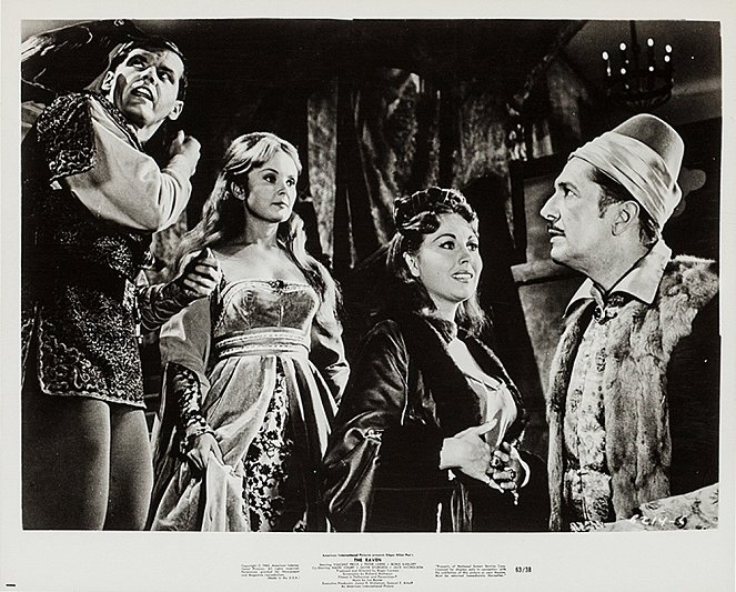 The Raven - Cartões lobby - Jack Nicholson, Olive Sturgess, Hazel Court, Vincent Price