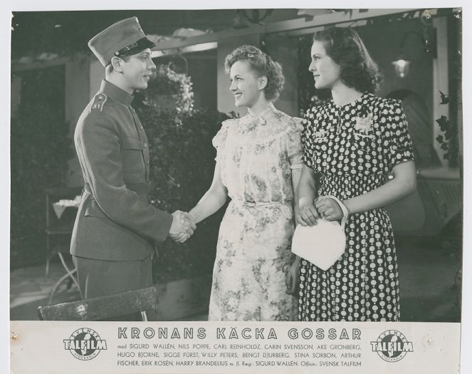 Kronans käcka gossar - Lobby Cards - Willy Peters, Stina Sorbon, Gaby Stenberg