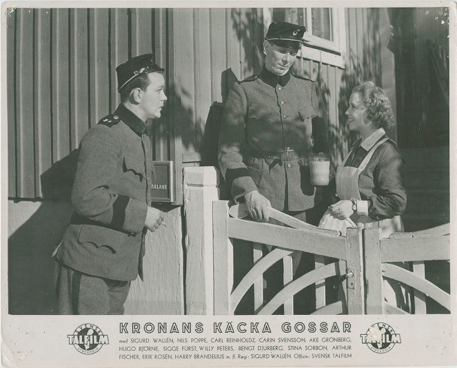 Kronans käcka gossar - Fotocromos - Åke Grönberg, Carl Reinholdz, Carin Swensson