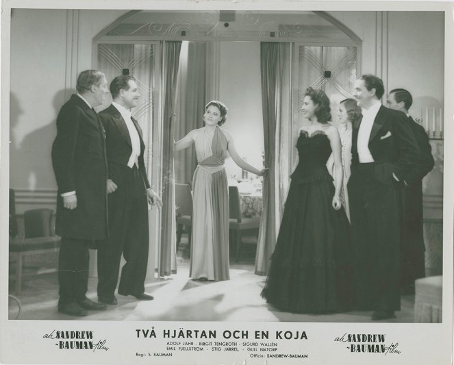 Karl för sin hatt - Lobby karty - Emil Fjellström, Adolf Jahr, Birgit Tengroth, Stig Järrel