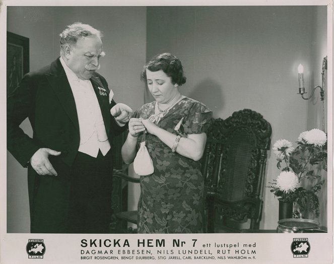 Send Home Number 7 - Lobby Cards - Rut Holm