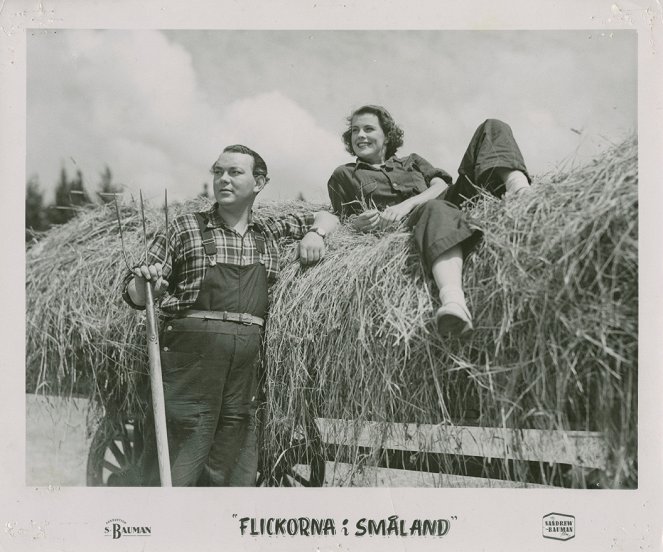 Flickorna i Småland - Fotosky - Åke Grönberg, Sickan Carlsson