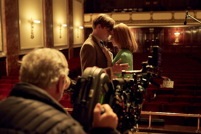 Sur la plage de Chesil - Tournage