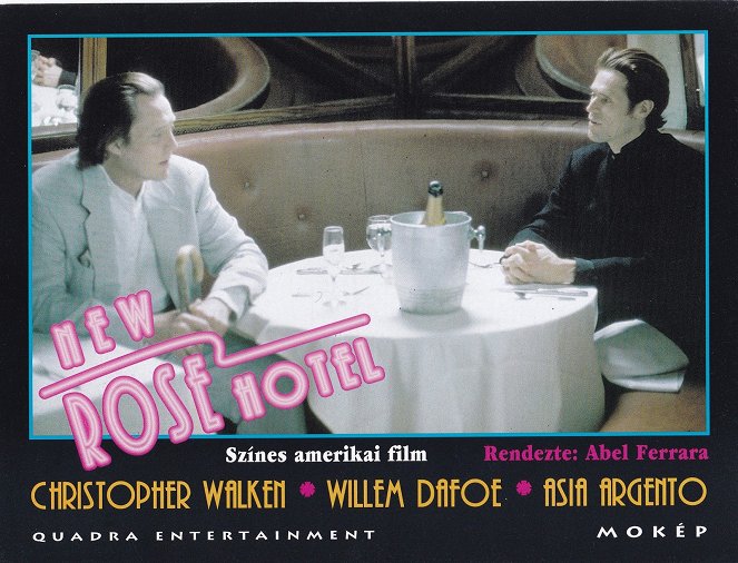 New Rose Hotel - Lobby Cards - Christopher Walken, Willem Dafoe