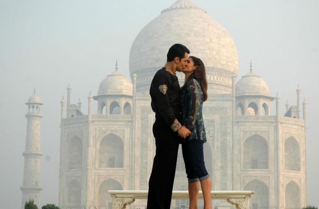 Hotel snov - Zázrak v Indii - Z filmu - Erol Sander, Katja Woywood