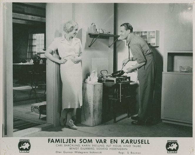 Familjen som var en karusell - Cartões lobby - Karin Ekelund, Bengt Djurberg