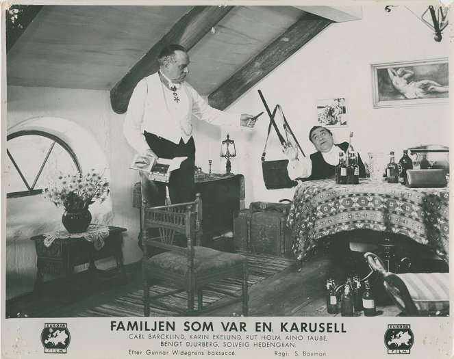 Familjen som var en karusell - Lobby karty - Carl Barcklind