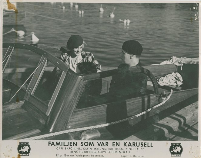 Familjen som var en karusell - Cartões lobby - Karin Ekelund, Bengt Djurberg